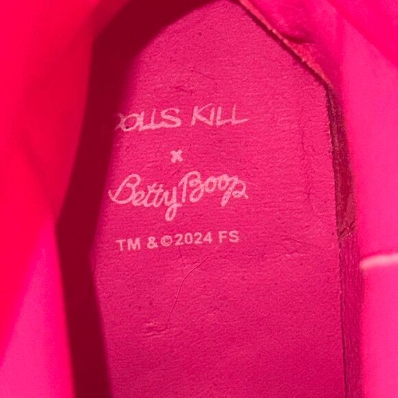 Dolls-kill Women's Pink and Red Boots - Picture 8 of 8